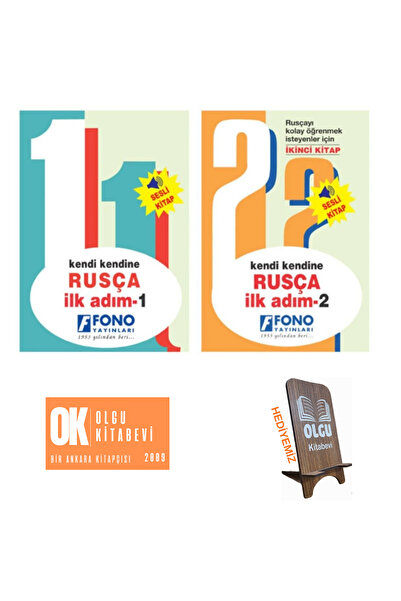 Fono Yayınları Fono Kendi Kendine Rusça Ilk Adım 1 - 2 (seslendirmeli)