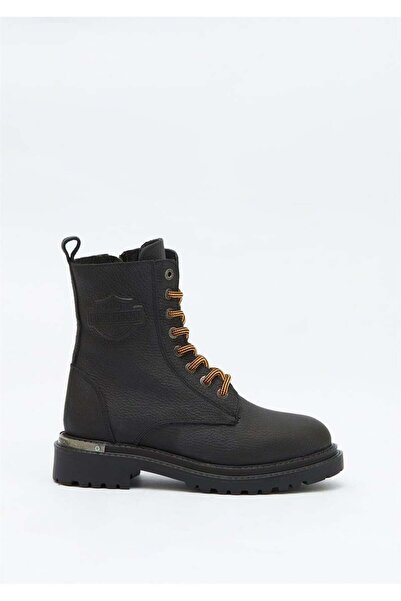 Harley Davidson Γυναικείες μαύρες δερμάτινες μπότες Harley-Davidson Rebel