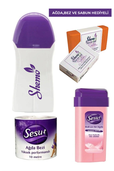 Genel Markalar SHEMO Ağda Makinesi Isıtıcısı , Marka hassas cilt pembe ağda v...