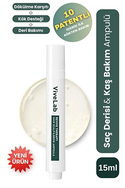 ViveLab Revive Therapy Hair Scalp & Brow Ampoule / Saç Derisi ve Kaş Bakım Am...