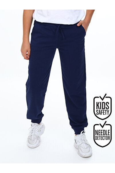 Denokids Pantaloni de sport de bază, unisex, fete, băieți, bleumarin