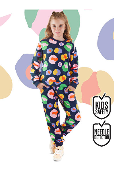 MSHB&G Girl's Navy BluE ColorEd TracKsuit SEt