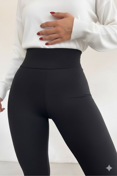 CRNSSWİMWEAR Colanți cu push-up cu talie înaltă Push Up Negri