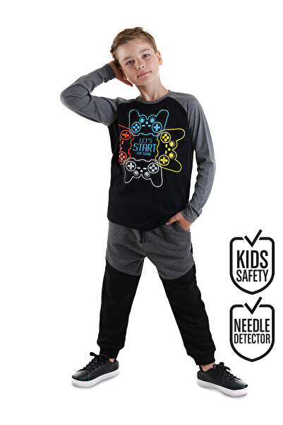 Denokids Let's Play Set de pantaloni tricou băieți