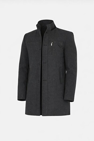 DC DRESS UP CLUB Παλτό μπολ με κουμπιά Ezel Stand γιακά στο στήθος