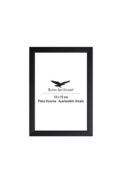 Raven Art Studio Ermitaj 10cm x 15cm Siyah Resim Fotoğraf Belge Poster Evrak ...