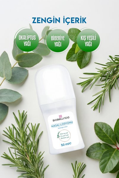 BioBellinda Natural Organic Rosemary Extract Massage Lotion 50 ml