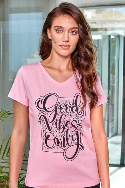 Berrak Pink Women's T-Shirt