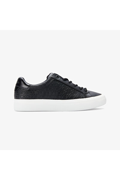 Calvin Klein Vulc Lace Up Mono Kadın Siyah Sneaker