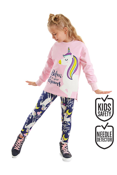 MSHB&G Sada dívčích punčochových kalhot Unicorn