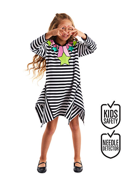 MSHB&G Рокля за момиче със звездно райе