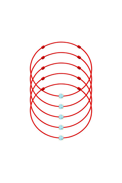 MANAVA 5 Preciosa Aquamarine Crystal Martisors