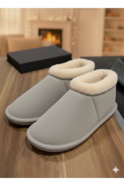 FFF Pofuduk Ev Terliği, Ev Terliği, Sıcak Tutan Ev Terliği, Unisex Terlik