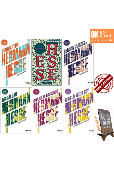 Can Yayınları Demian - Bozkırkurdu - Siddhartha - Gençlik Güzel Şey -masallar...