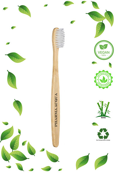 Pharma Acqua Beyaz Bambu Diş Fırçası