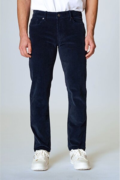 Twister Jeans Men's Regular Fit Lycra Thin Wicking Velvet Trousers