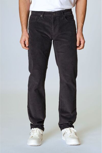 Twister Jeans Men's Regular Fit Lycra Thin Wicking Velvet Trousers