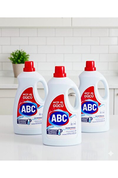 ABC Sıvı Deterjan Jel Plus Dağ Ferahlığı 33 Yıkama 3'lü Set Pktjlplsdgrhlg33x3