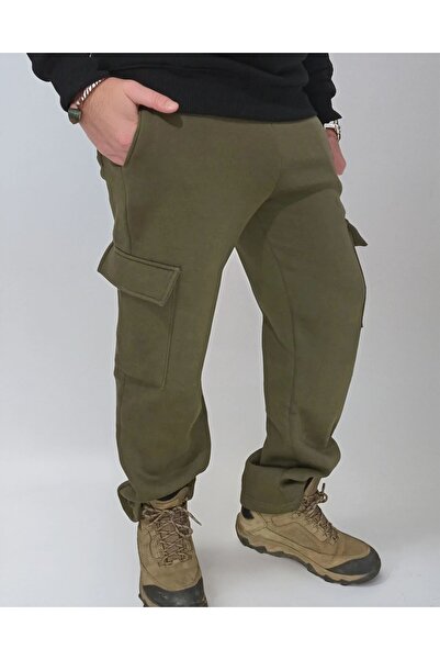 Lond Daer Kışlık Polar Kumaş Kargo Pantolon
