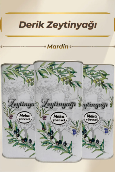 meka yöresel Mardin Derik Zeytinyağı ◆ Soğuk Sıkım Natürel Zeytinyağı ◆ Yöres...