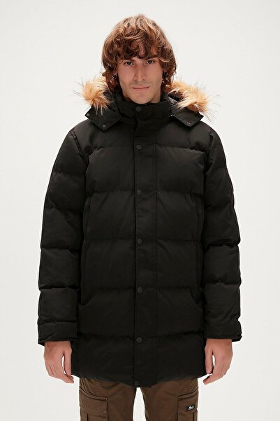 Bad Bear معطف باثفايندر بغطاء للرأس للرجال