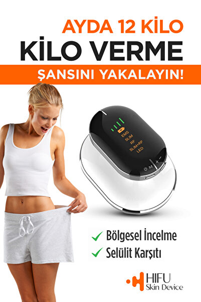hifu skin device Ems Bölgesel Incelme Bölgesel Sıkılaşma Masaj Aleti Anti Sel...