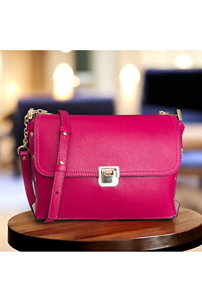 valentina victoria حقيبة VALVİC جلد طبيعي أنيقة للفتيات الصغيرات.