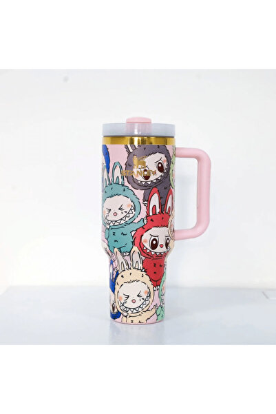 Primo Plus Stanley 40oz Mug: Stainless steel thermal mug, lid, and decorative...