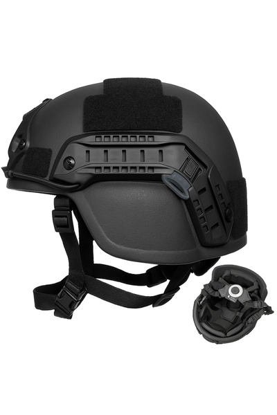 Linovit MICH NIJ IIIA Linomag® Τακτικό κράνος, συμβατό με NVG, ρύθμιση 360°, ...