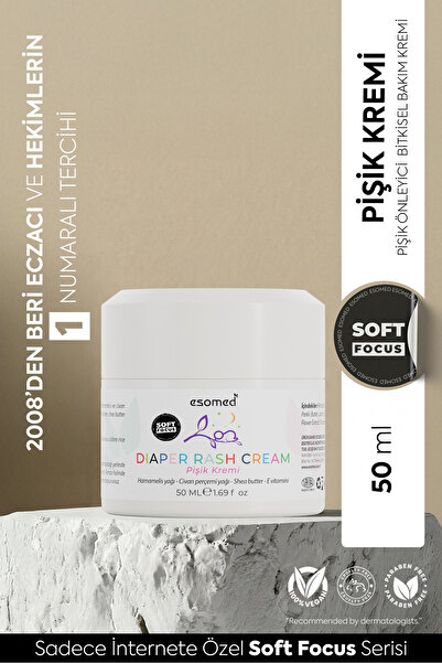 Esomed Bebek Pişik Önleyici Koruyucu Bakım kremi – %15 Çinko Oksit Onarıcı Kr...
