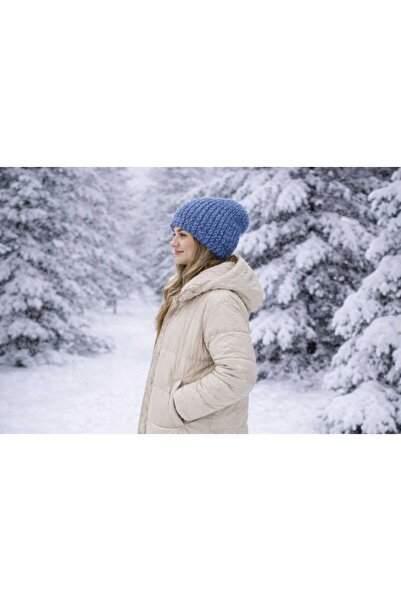 MAVECCHI El Örmesi Yumuşak Bere Şapka