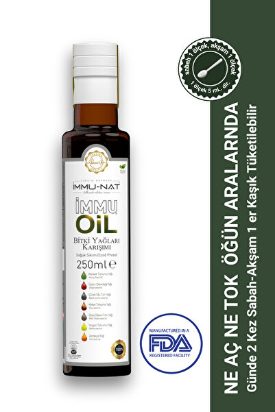 İmmu-Nat İmmu Oil Karışım Yağı 250ml