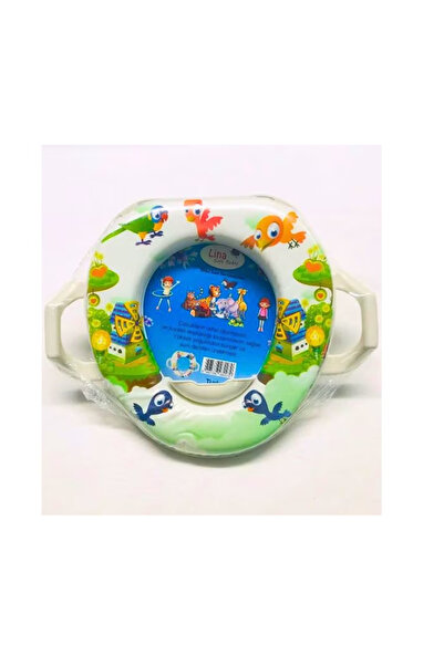 OEM Reductor WC copii moale pentru toaleta, cu manere model cu pasari multicolor