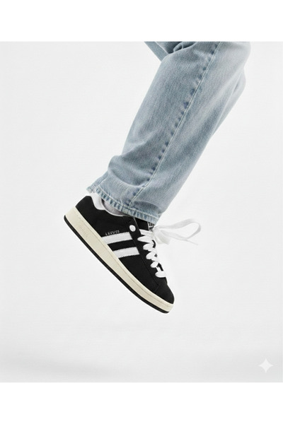 Campus Αθλητικά παπούτσια Er-00ss Μαύρα Λευκά Αντιολισθητικά Αθλητικά Παπούτσ...