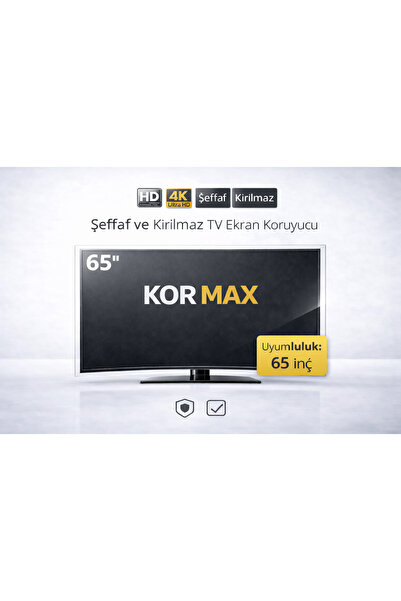 KORMAX 65" inç 165 Ekran Tv Ekran koruyucu