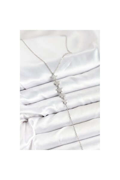 Skygo 316L Steel Chain Silver Color Star Model Y Necklace - Tj-Bko10661