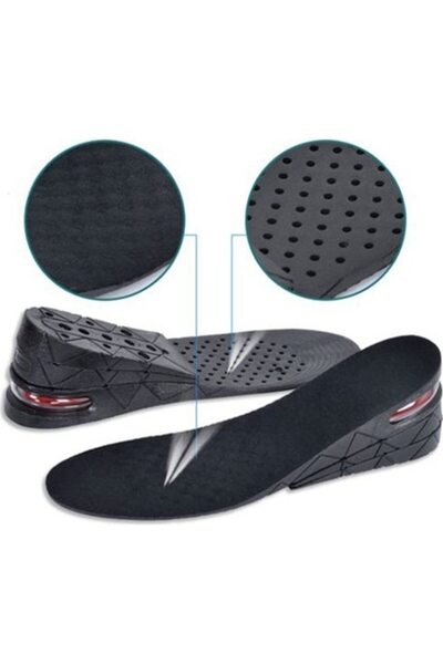 Bunyon Hava Yastıklı 7 cm Tam Boy Tabanlık Gizli Topuk Uzatıcı