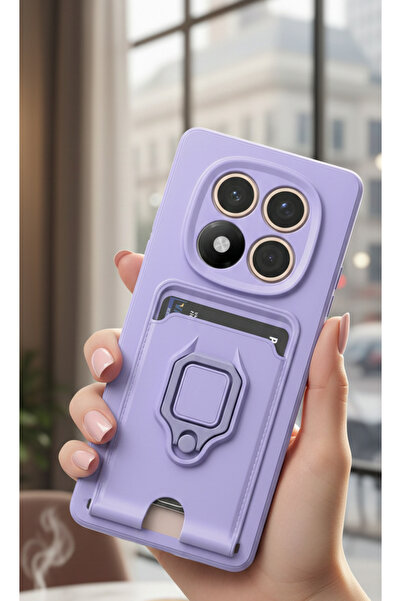 Hatreds Xiaomi Redmi Note 14 Pro 5G Kılıf Kamera Sürgülü Kartvizitli Kartlıkl...