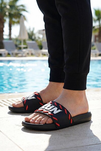 GEZER Men's Summer Run Pu Suitable for Wet Floor Home Bathroom Garden Pool Sl...