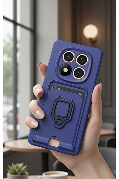 Hatreds Xiaomi Redmi Note 14 Pro 4G Kılıf Kamera Sürgülü Kartvizitli Kartlıkl...