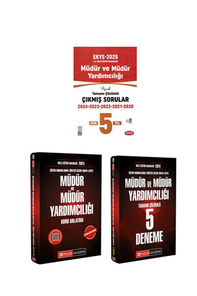 Pegem Akademi Yayıncılık 2025 Meb Ekys Müdür Ve Müdür Yardımcılığı Konu Soru ...