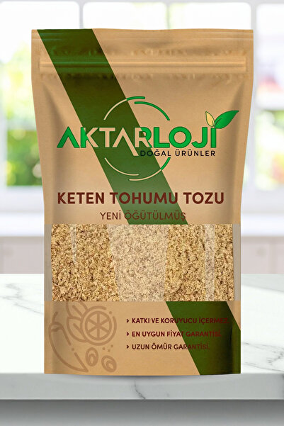 aktarloji 500 Gr Keten Tohumu Tozu / Flaxseed Powder / Glutensiz / Yeni Öğütü...