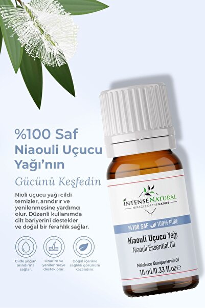 İntense Natural Nioli Uçucu Yağı 10 Ml %100 Saf Ve Doğal Niaouli Essential Oil