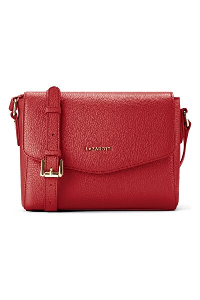 Lazarotti Bologna Leather Umhängetasche Leder 22 cm