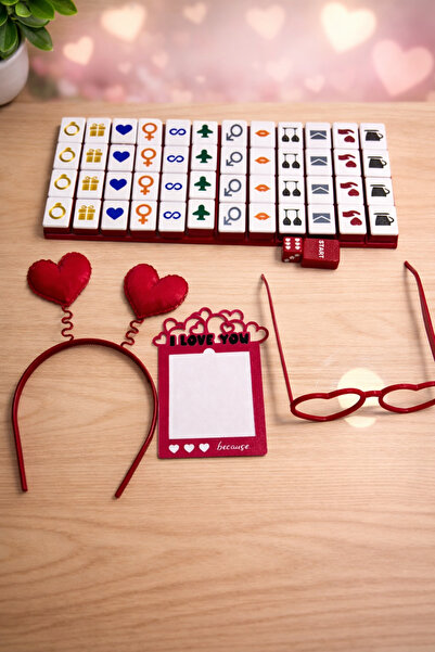 Katmanist Zar-ı Aşk - Taş Eşleştirme Oyunu - Eşlere Sevgililere Özel