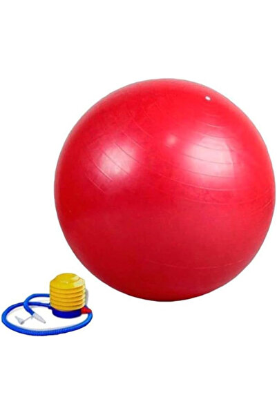 AGD 65cm Swiss Yoga Ball for Gym, Fitness and Pregnancy / Red