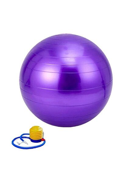 AGD Yoga Ball for Yoga and Fitness Exercises with Air Pump 65cm