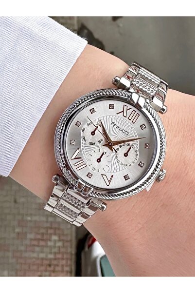 Ferrucci Women's Metal Band Wristwatch