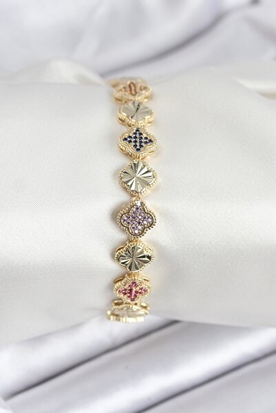 Skygo سوار نسائي من سلسلة VIP من النحاس مع حجر الزركون - TJ-BB7910