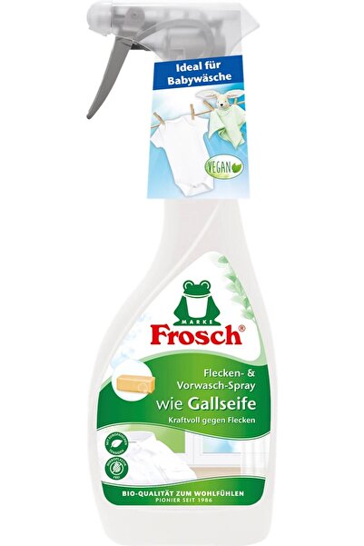 Frosch Safra Sabunu Etkili Leke Çıkarıcı & Ön Yıkama Spreyi 500 ml, Bebek Çam...